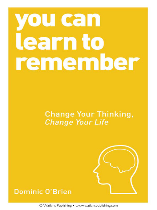 Cover image for You Can Learn to Remember